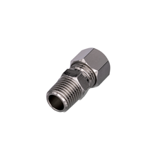 Load image into Gallery viewer, Flo Supply 1/4" NPT Male x 3/8" Compression Straight Fitting