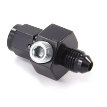 Load image into Gallery viewer, 4AN Swivel Manifold With Dual 1/8&quot; NPT Ports (Includes 1/8&quot; NPT Plug)