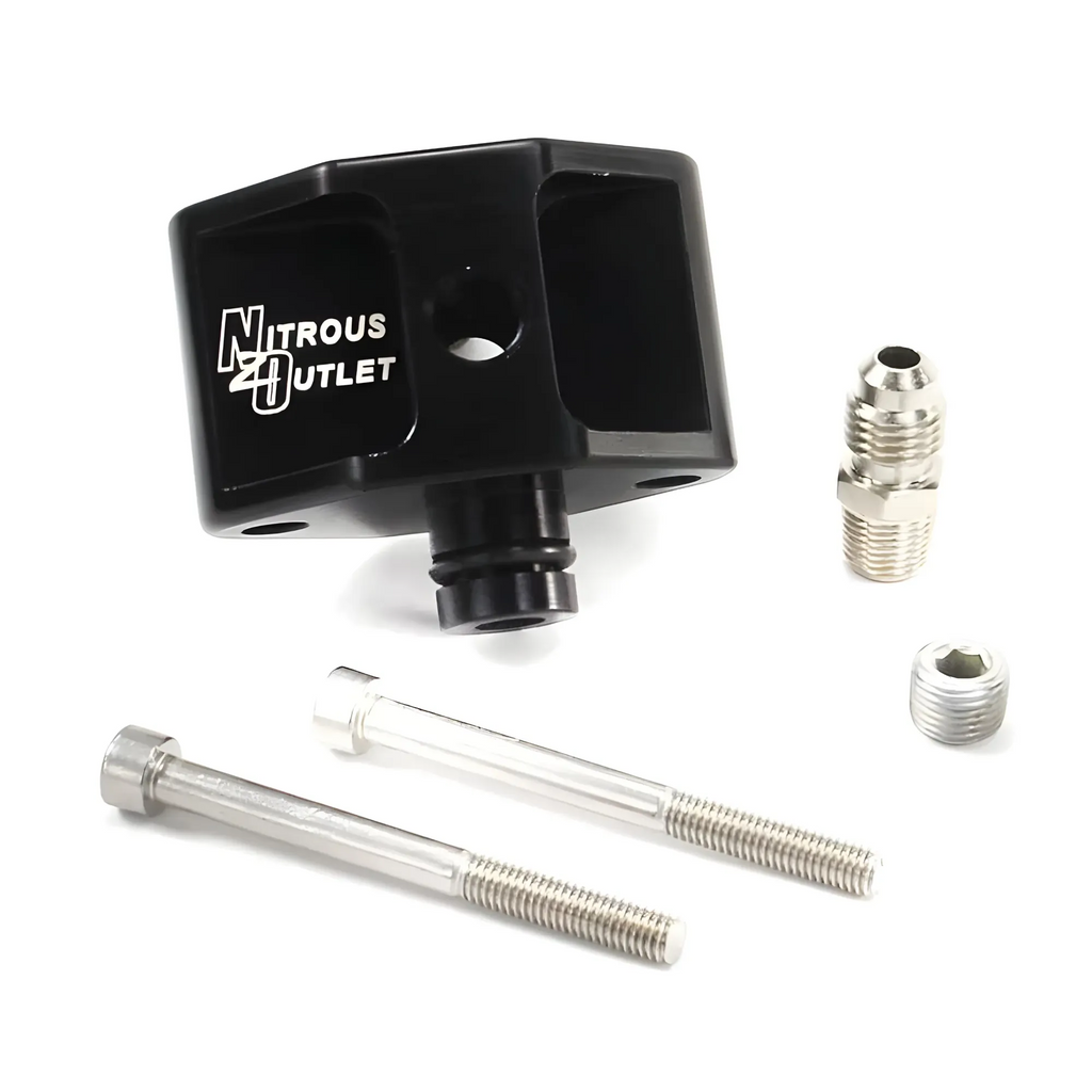 Ford 05-10 4.6/5.4L 3V Billet Fuel Rail Adapter