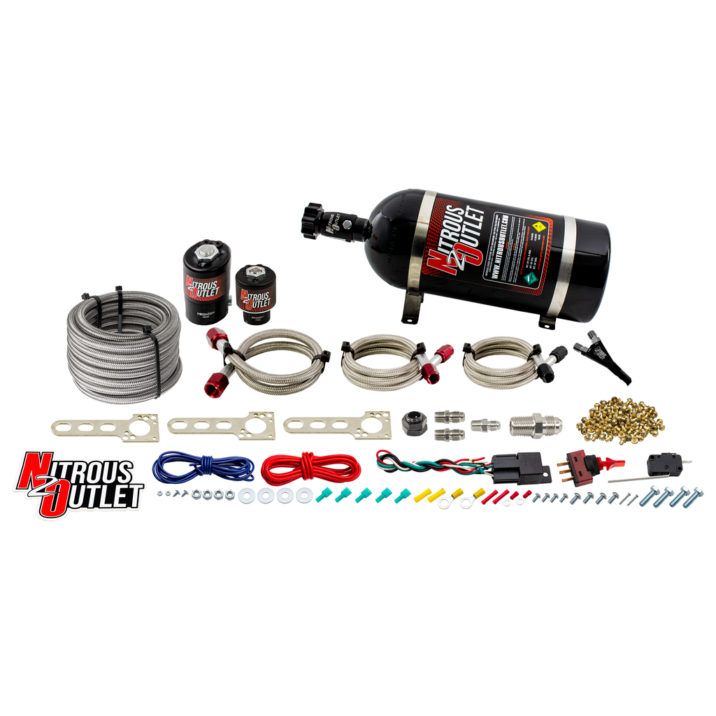 GM 2010-2020 V6 5th & 6th Gen Camaro EFI Single Nozzle System (10lb Bottle)