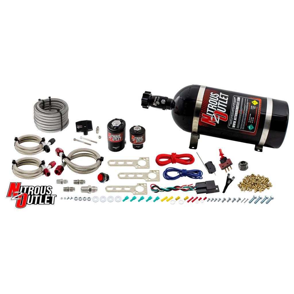 Ford 2005-2010 Mustang GT EFI Single Nozzle System (10lb Bottle)