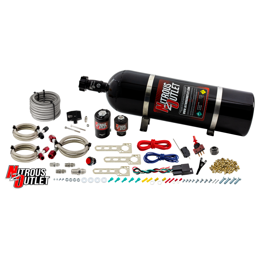 Ford 2005-2010 Mustang GT EFI Single Nozzle System (No Bottle)