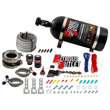 Load image into Gallery viewer, Nitrous Outlet Interspooler 3" Wet Nitrous Plate System (10lb Bottle)