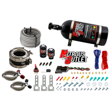 Load image into Gallery viewer, Nitrous Outlet Interspooler 4" Wet Nitrous Plate System (10lb Bottle)