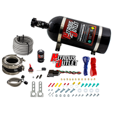 Load image into Gallery viewer, Nitrous Outlet Interspooler 4" Dry Nitrous Plate System (10lb Bottle)