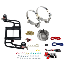 Load image into Gallery viewer, 4500 Weekend Warrior System - Hard-line/.122 Nitrous Solenoid/.177 Fuel Solenoid/Boomerang Solenoid Bracket - (Gas/E85)(5-55 psi)(50-350 HP) (No Bottle)