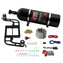 Load image into Gallery viewer, 4500 Weekend Warrior System - Hard-line/.122 Nitrous Solenoid/.177 Fuel Solenoid/Boomerang Solenoid Bracket - (Gas/E85)(5-55 psi)(50-350 HP) (15lb Bottle)