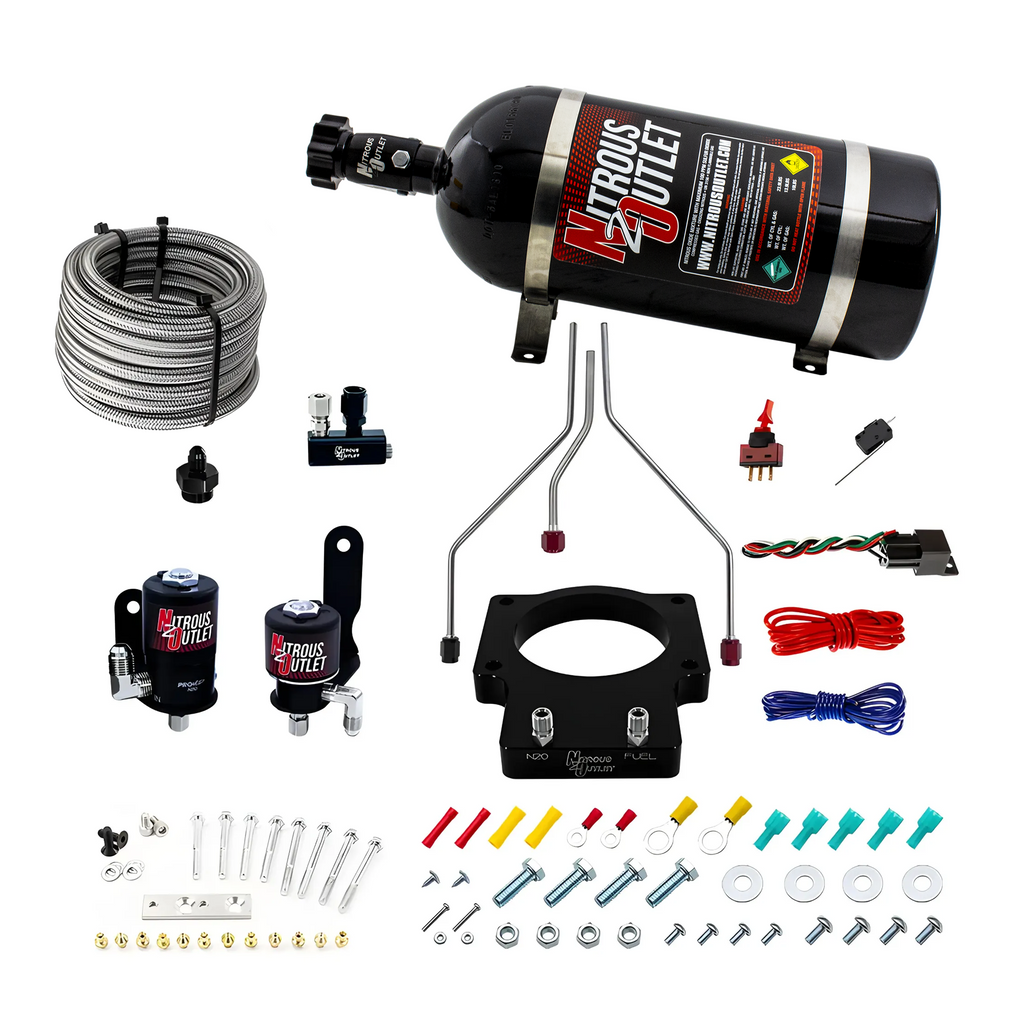 GM 98-02 F-body 90mm FAST Intake Plate System (10lb Bottle)