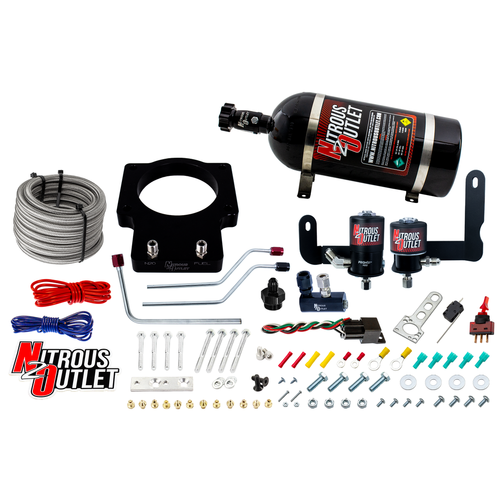 GM 05-07 C6 Corvette 90mm Plate System (10lb Bottle)