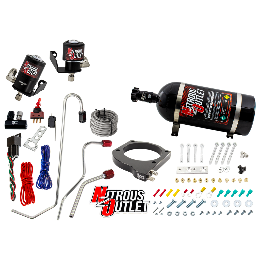 MSD Atomic AirForce LS7 Intake Hard-Lined Plate System (10lb Bottle)