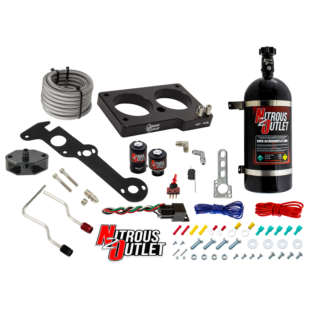 Ford 1999-2001 Cobra/03-04 Mach 1 4-Valve Mustang Hardline System (10lb Bottle)