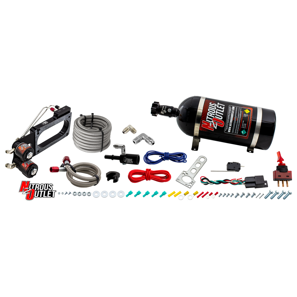Ford 2011-2017 Mustang 5.0 Hardline Plate System (For CobraJet Intake) (10lb Bottle)