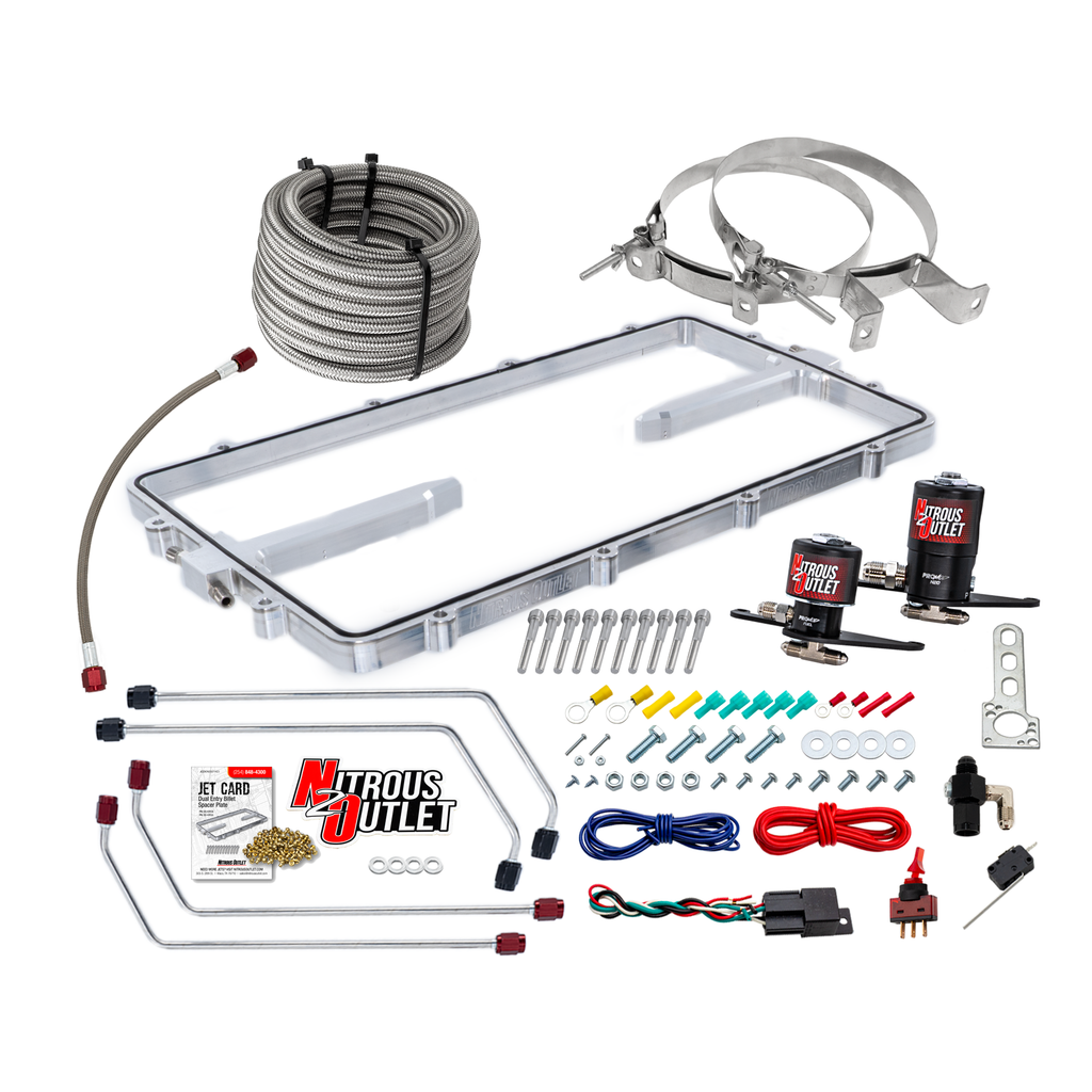 GM BTR Equalizer 1 LS1/LS2 Spacer Plate Plate System - Gas/E85 (No Bottle)