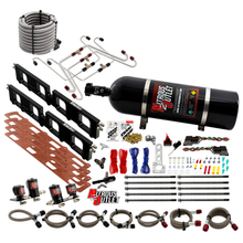 Load image into Gallery viewer, Nitrous Outlet Dodge 2015-2023 6.2L Hemi Hellcat/Challenger/Charger/Red Eye/Demon/2018-2021 Track Hawk Blower Spacer Plate System - Gas/E85 (45-55psi)(130-400HP) (15lb Bottle)