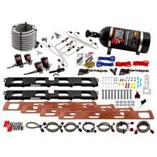 Load image into Gallery viewer, Nitrous Outlet Dodge 2015-2023 6.2L Hemi Hellcat Challenger/Charger/Red Eye/Demon/2018-2021 Track Hawk Whipple 3.0 Blower Spacer Plate System - Gas/E85 (45-55psi)(130-400HP) (10lb Bottle)