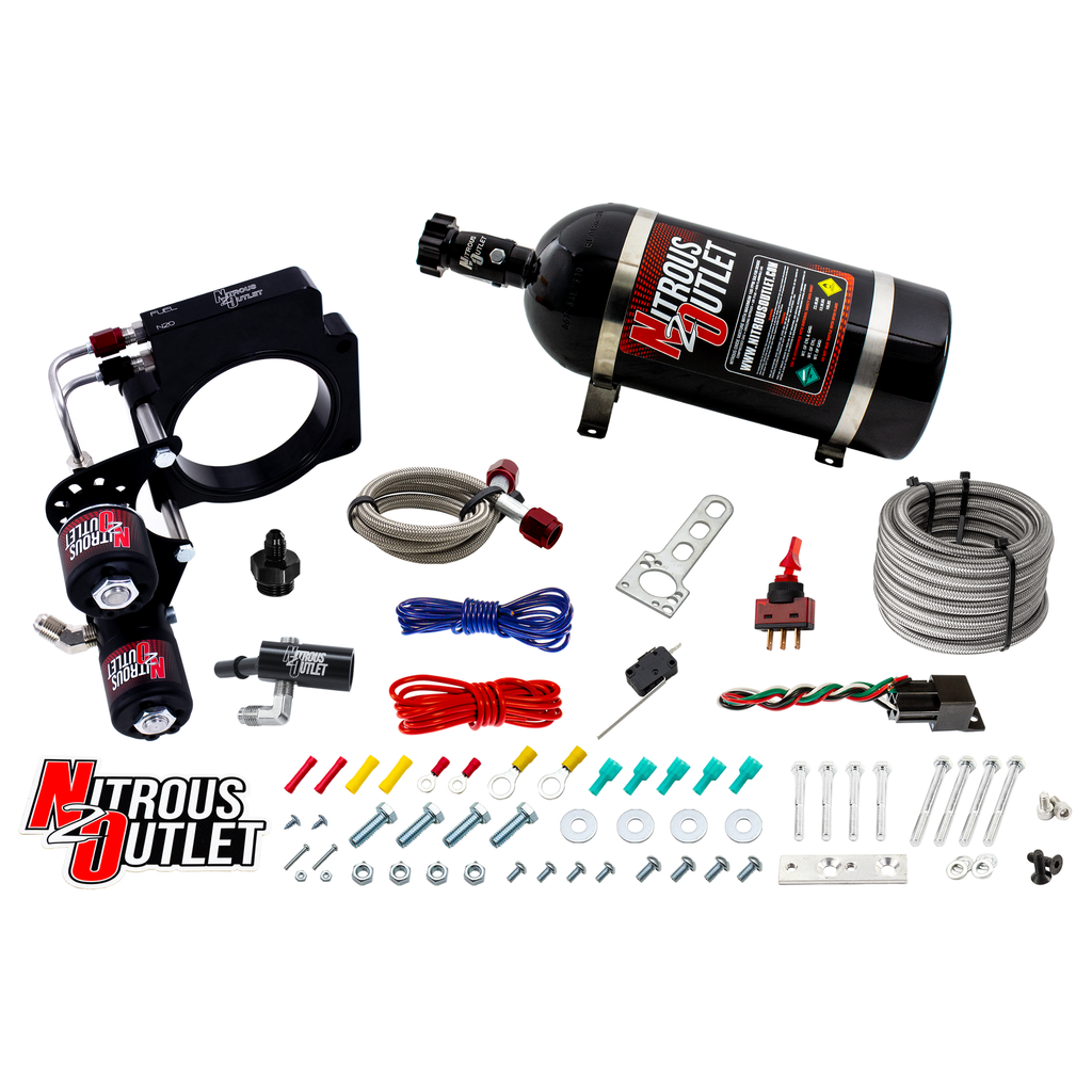 2015-2019 C7 Z06 83mm Corvette Nitrous Plate System (10lb Bottle)