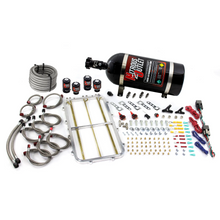 Load image into Gallery viewer, Holley Hi Ram Dual Stage Nitrous Spacer Plate System (10lb Bottle)