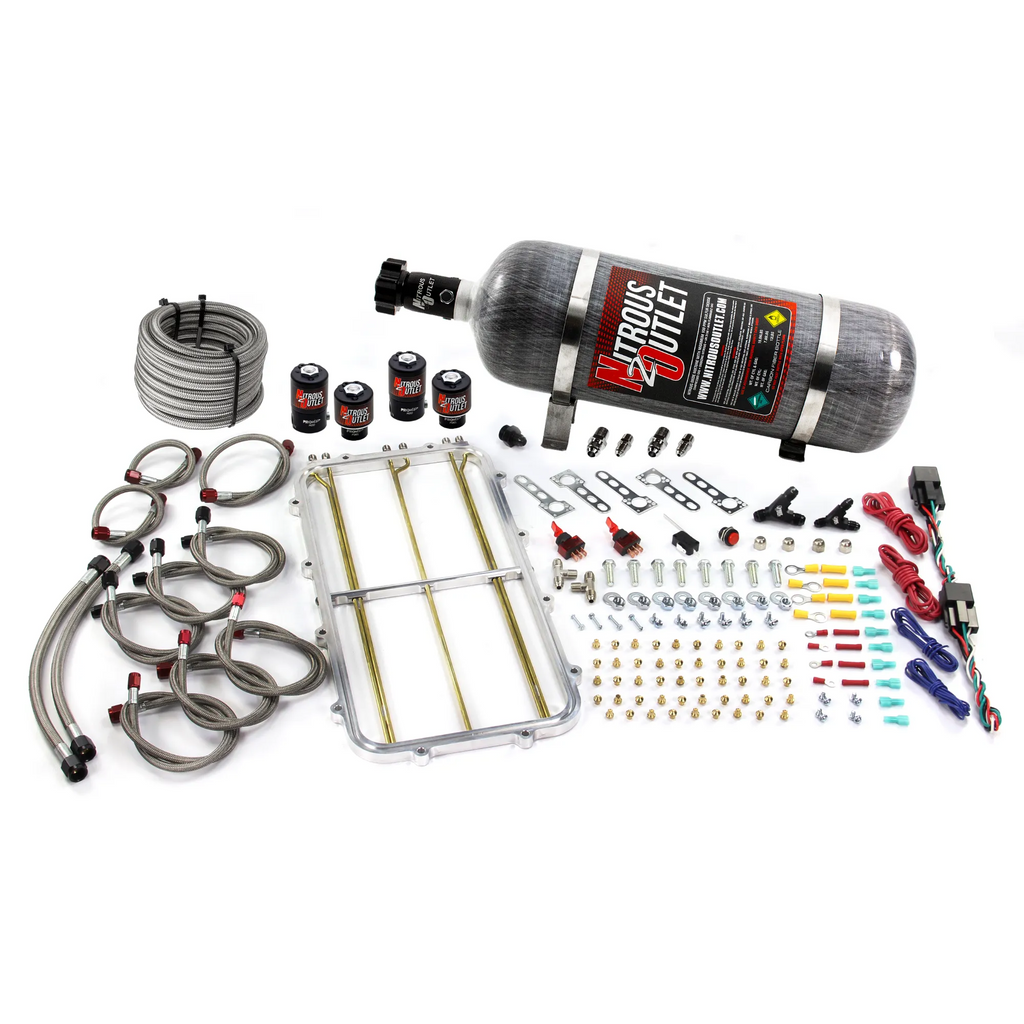 Holley Hi Ram Dual Stage Nitrous Spacer Plate System (No Bottle)