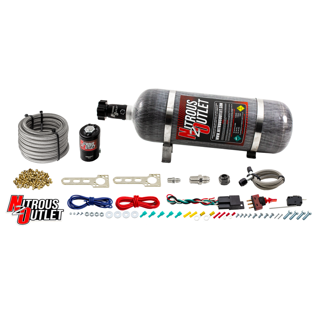 Universal Single Nozzle Dry System (12lb Bottle)