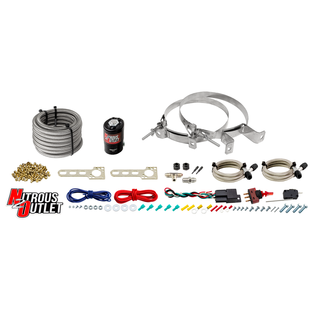 Universal Dry Dual Nozzle System (No Bottle)