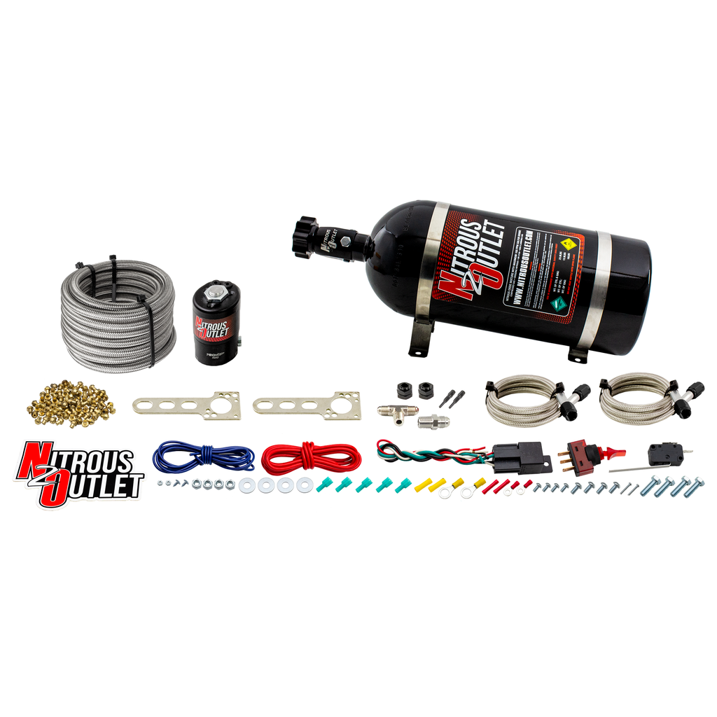 Universal Dry Dual Nozzle System (10lb Bottle)