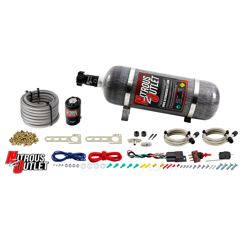 Universal Dry Dual Nozzle System (12lb Bottle)