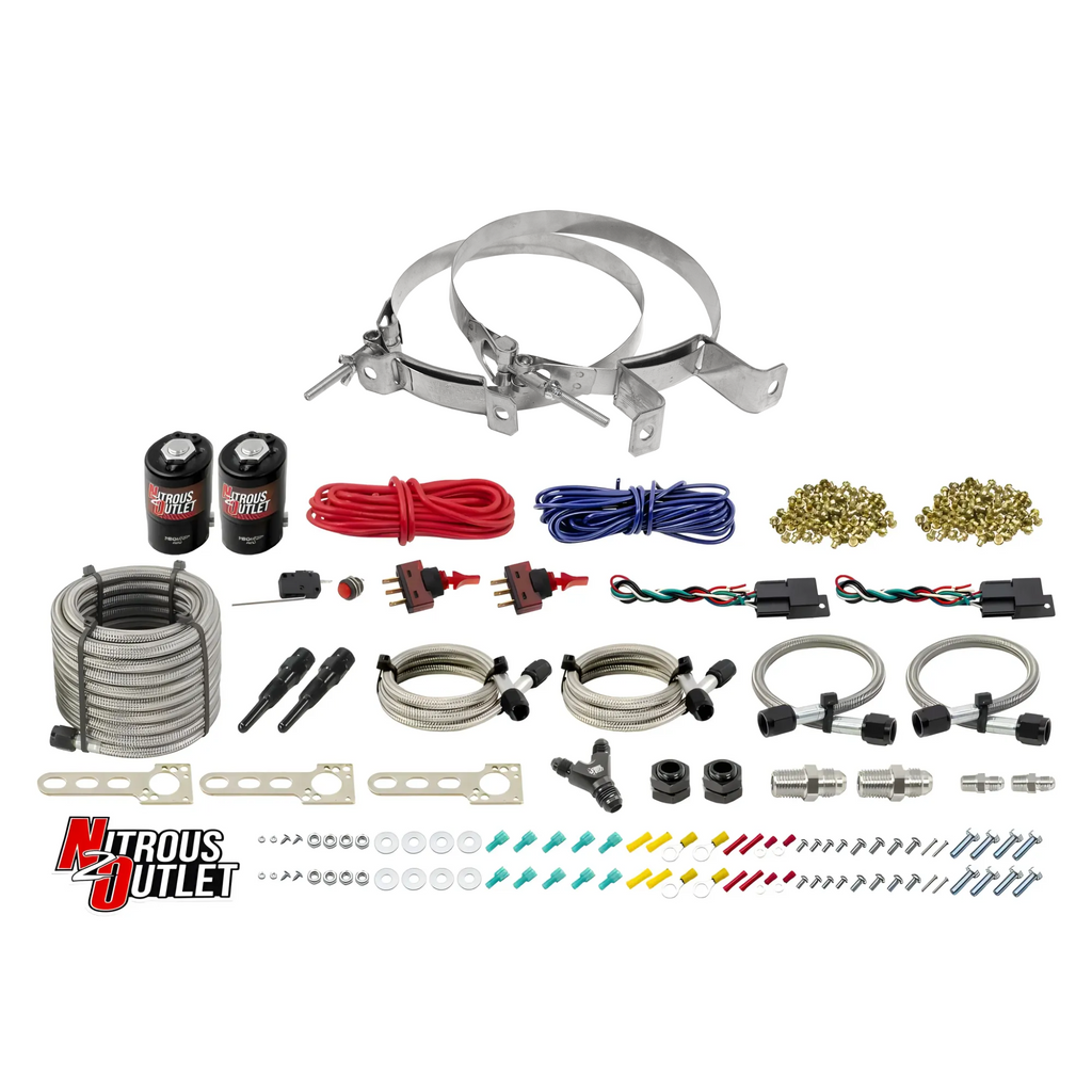 Universal Dual Stage Dry Dual Nozzle System (No Bottle)
