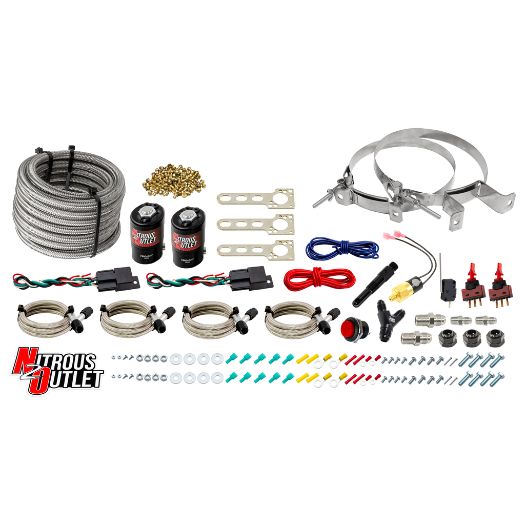 Universal Dual Stage Diesel Single Nozzle Dry System (No Bottle)