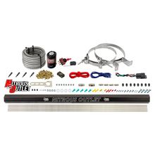 Load image into Gallery viewer, EFI 4 Cylinder 1 Solenoid Dry Direct Port System With Single Rail with SBT Nozzles (No Bottle)