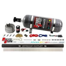 Load image into Gallery viewer, EFI 4 Cylinder 1 Solenoid Dry Direct Port System With Single Rail with SBT Nozzles (12lb Bottle)