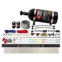 Load image into Gallery viewer, EFI 4 Cylinder 2 Solenoid Dual Stage Dry Direct Port System With Single Rail (10lb Bottle)