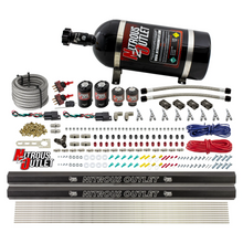 Load image into Gallery viewer, 4 Cylinder 4 Solenoid Dual Stage Direct Port System With Distribution Blocks, SBT Nozzle (Methanol) (10lb Bottle)