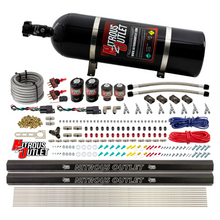 Load image into Gallery viewer, 4 Cylinder 4 Solenoid Dual Stage Direct Port System With Distribution Blocks, SBT Nozzle (Methanol) (15lb Bottle)
