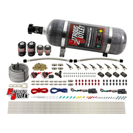 4 Cylinder 4 Solenoid Dual Stage Direct Port System With Distribution Blocks (Gas) (12lb Bottle)
