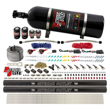 Load image into Gallery viewer, 4 Cylinder 4 Solenoid Dual Stage Direct Port System With Dual Injection Rails (E85) (15lb Bottle)