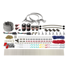 4 Cylinder 4 Solenoid Dual Stage Direct Port System With Distribution Blocks, SBT Nozzle (E85) (No Bottle)