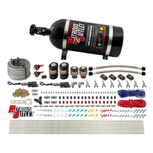Load image into Gallery viewer, 4 Cylinder 4 Solenoid Dual Stage Direct Port System With Distribution Blocks, SBT Nozzle (E85) (10lb Bottle)