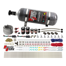 Load image into Gallery viewer, 4 Cylinder 4 Solenoid Dual Stage Direct Port System With Distribution Blocks, SBT Nozzle (E85) (12lb Bottle)