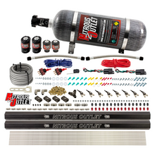 Load image into Gallery viewer, 4 Cylinder 4 Solenoid Dual Stage Direct Port System With Dual Injection Rails (Gas) (12lb Bottle)
