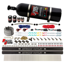 Load image into Gallery viewer, 4 Cylinder 4 Solenoid Dual Stage Direct Port System With Dual Injection Rails (Gas) (15lb Bottle)