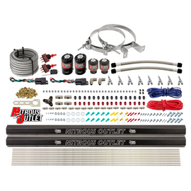 4 Cylinder 4 Solenoid Dual Stage Direct Port System With Dual Injection Rails, SBT Nozzle (Gas) (No Bottle)