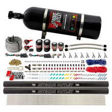 Load image into Gallery viewer, 4 Cylinder 4 Solenoid Dual Stage Direct Port System With Dual Injection Rails, SBT Nozzle (Gas) (15lb Bottle)