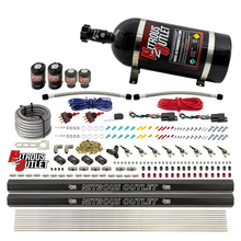 Load image into Gallery viewer, 4 Cylinder 4 Solenoid Dual Stage Direct Port System With Dual Injection Rails (E85) - 45-55 PSI (10lb Bottle)