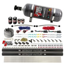 Load image into Gallery viewer, 4 Cylinder 4 Solenoid Dual Stage Direct Port System With Dual Injection Rails (E85) - 45-55 PSI (12lb Bottle)