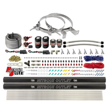 Load image into Gallery viewer, 4 Cylinder 4 Solenoid Dual Stage Direct Port System With Dual Injection Rails, SBT Nozzle (E85) - 45-55 PSI (No Bottle)
