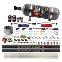 Load image into Gallery viewer, 4 Cylinder 4 Solenoid Dual Stage Direct Port System With Dual Injection Rails (Gas) - 45-55 PSI (12lb Bottle)