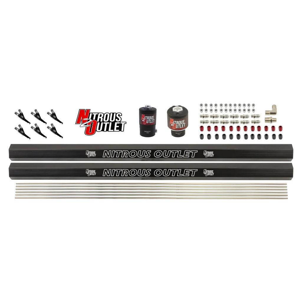 6 Cylinder 2 Solenoids Forward Plumbers Kit With Distribution Blocks