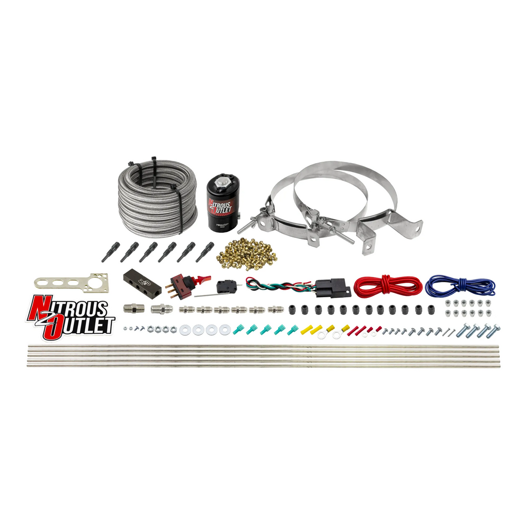 6 Cylinder 1 Solenoid Dry Direct Port System With Distribution Block (No Bottle)