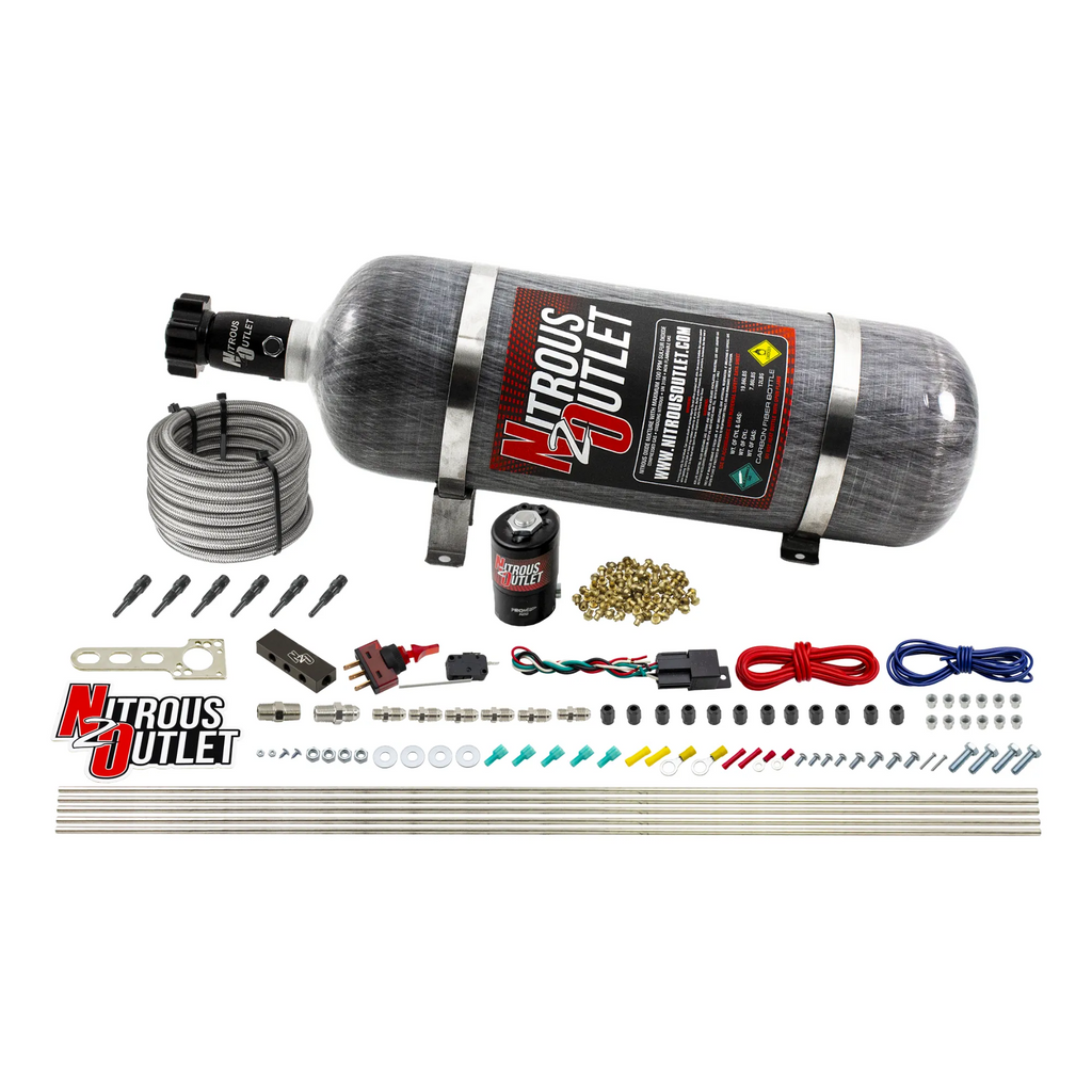 6 Cylinder 1 Solenoid Dry Direct Port System With Distribution Block (12lb Bottle)