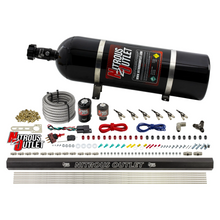 Load image into Gallery viewer, 6 Cylinder 2 Solenoid Direct Port System With Single Injection Rail and 90 Degree Nozzles, Low Fuel Pressure Alcohol (15lb Bottle)